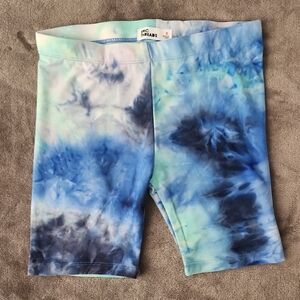 Epic Threads Kids', Girl's Blue Tie-Dye Shorts, Sz 6